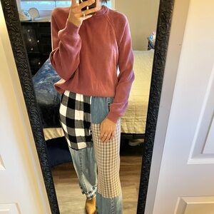 Zara Mauve Knit Sweater